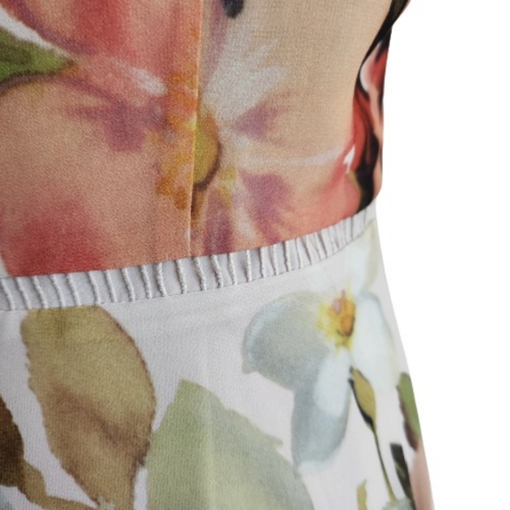⬇️T Tahari Floral Print Sleeveless Midi Dress - Picture 9 of 14